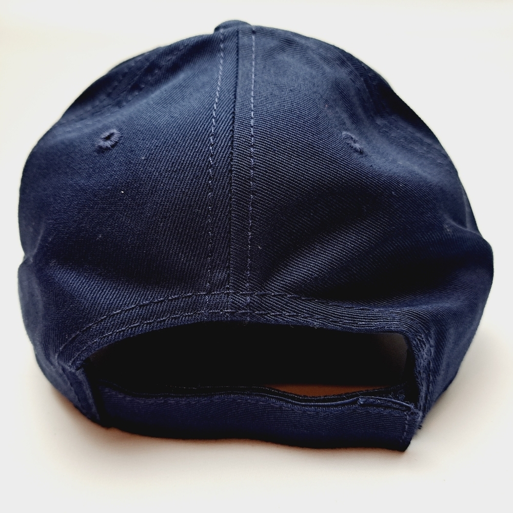 USS Montana SSBN 423 Submarine Boat Navy Ship Baseball Cap Blue Strapback Patch - Picture 4 of 4